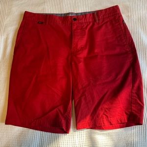 Red Nike Golf shorts